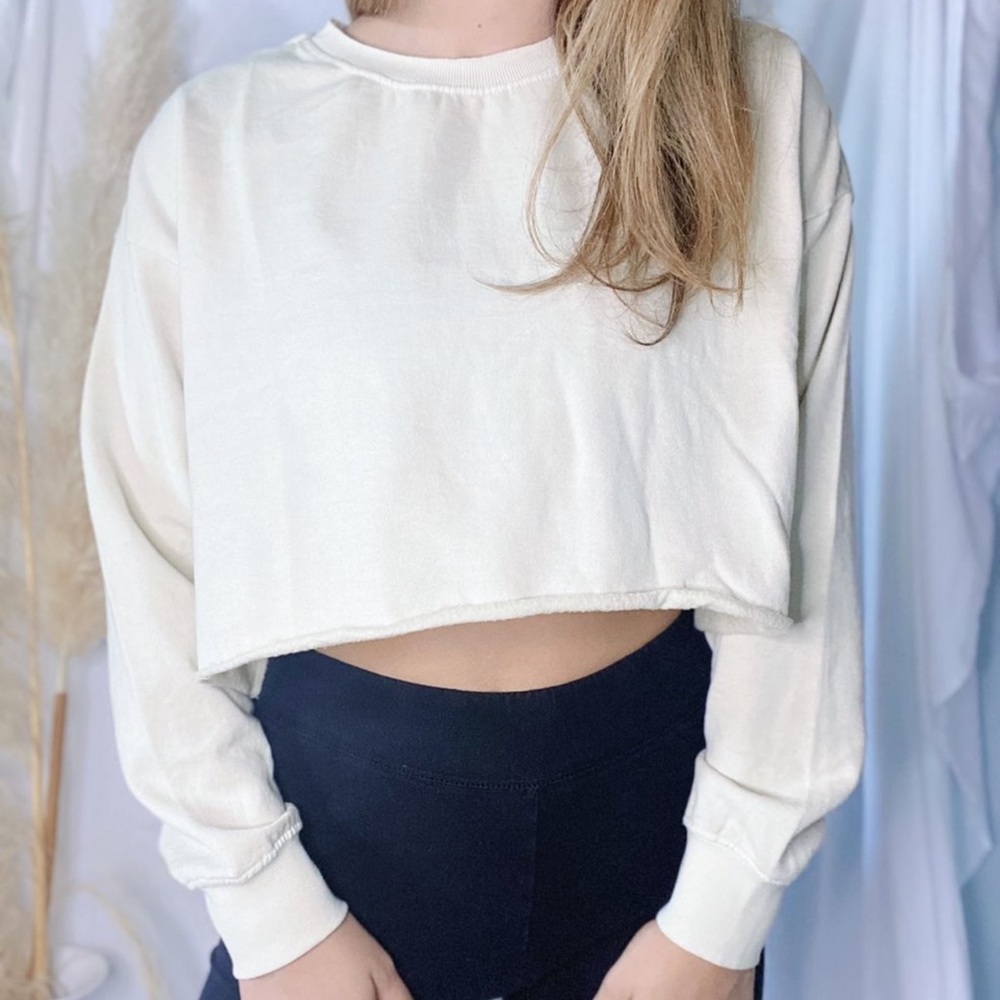 NEW long sleeve crop